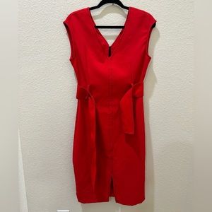 Zara red dress